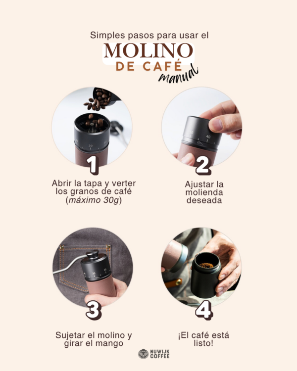 Molino de café manual