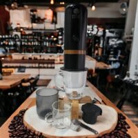 Preparador de café espresso